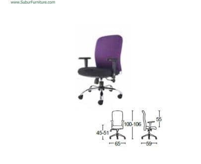 Kursi Kantor Savello tipe Neutron GT1P