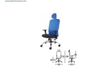 Kursi Kantor Savello tipe Neutron HT11P