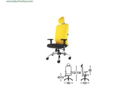 Kursi Kantor Savello tipe Neutron HT1P