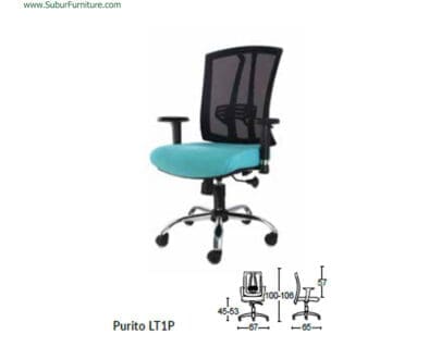 Kursi Kantor Savello tipe Purito LT1P