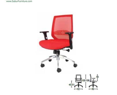 Kursi Kantor Savello tipe Rubrix LT1A
