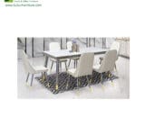 Meja Makan Meta Gold tipe Wisconsin