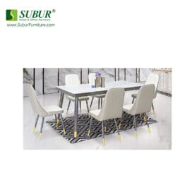Meja Makan Meta Gold tipe Wisconsin