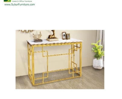 Meja Console Meta Gold tipe Beralus