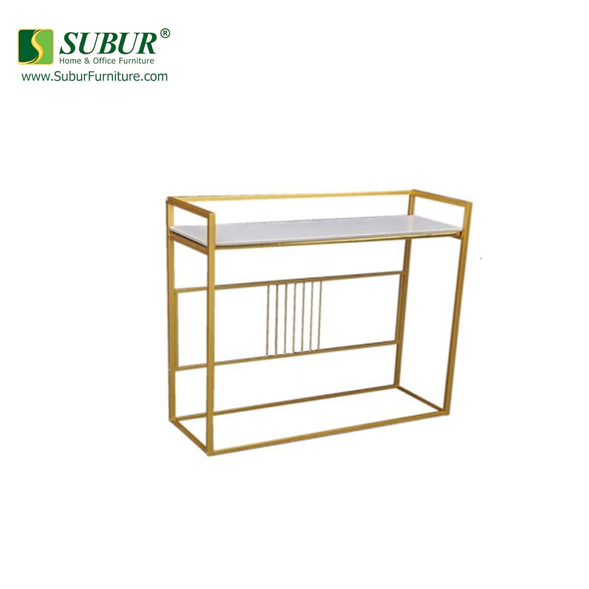 Meja Console Meta Gold tipe Chicago
