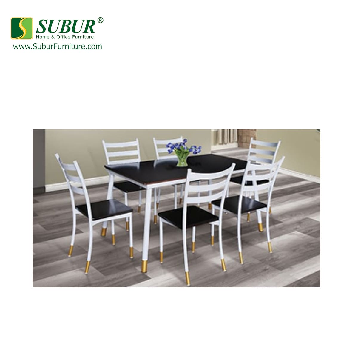 Meja Makan Meta Gold tipe Empire