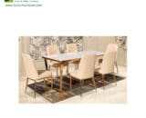 Meja Makan Meta Gold tipe Arkana
