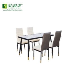 Meja Makan Meta Gold tipe New York