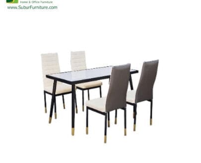 Meja Makan Meta Gold tipe New York