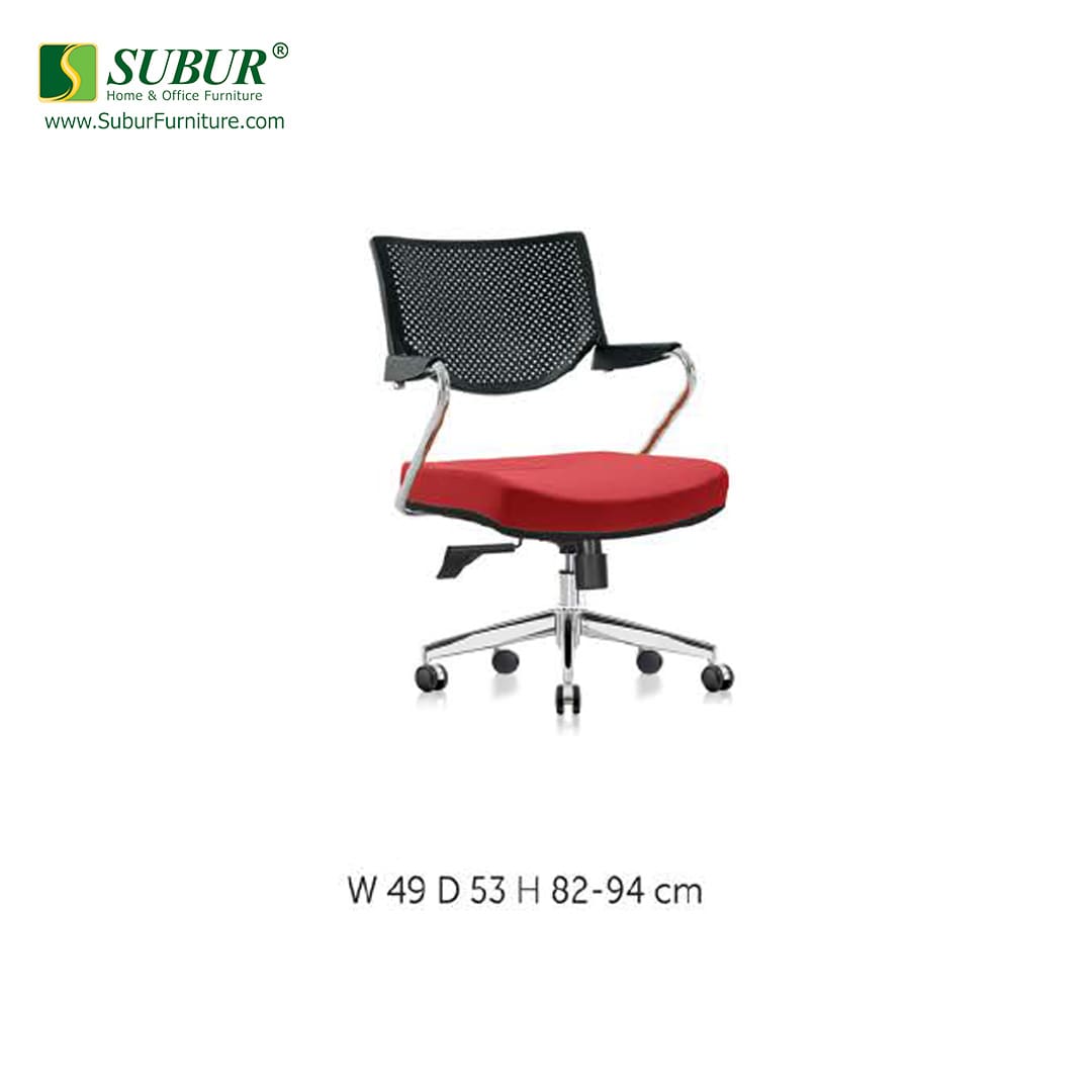 Kursi Kantor Donati tipe Bistro 1 AL WA (Black)