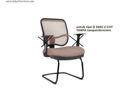 Kursi Hadap Indachi tipe D 3002 U COT