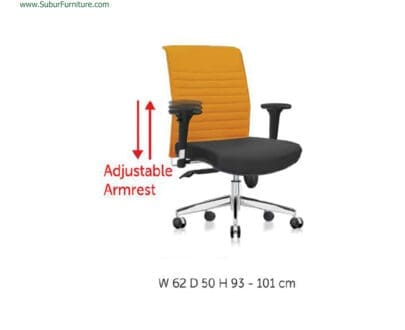 Kursi Kantor Donati tipe Cope 2 AL