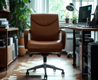Kursi Kantor Donati tipe Borneo 2 HDT Leather