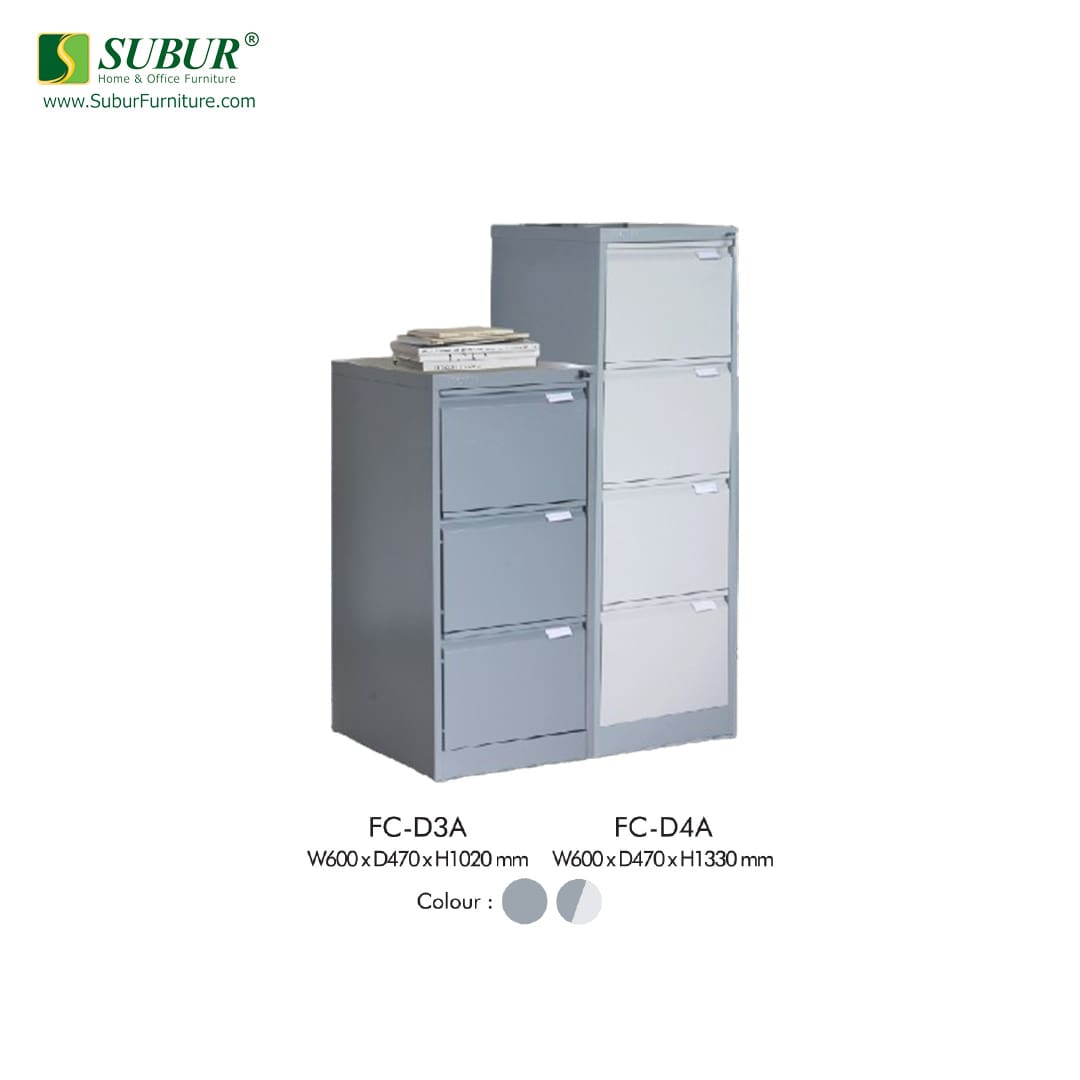 Filling Cabinet Kantor Frontline tipe FC D4A
