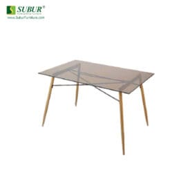 Meja Makan Sunrise tipe Kaca Tempered 128 B