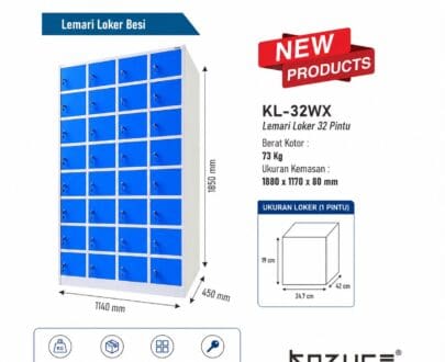 Loker 32 Pintu Kozure tipe KL-32 WX