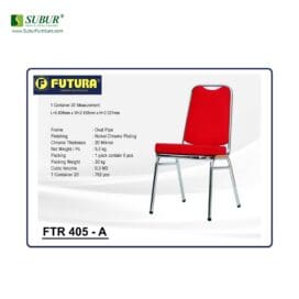 Kursi Susun Futura tipe FTR 405 A