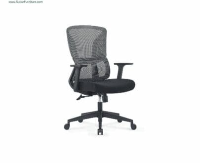 Kursi Kantor Ergosit tipe Hudie Midback Black