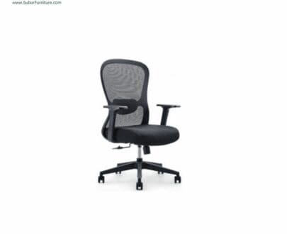 Kursi Kantor Ergosit tipe Neira Midback Black