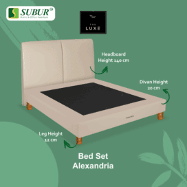 Bed Set Luxe tipe Alexandria