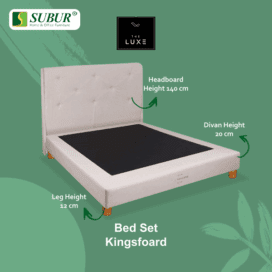 Bed Set Luxe tipe Kingsfoard