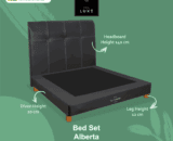 Bed Set Luxe tipe Alberta