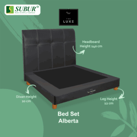 Bed Set Luxe tipe Alberta