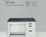 Meja Kantor Alba Argentum tipe SP 401