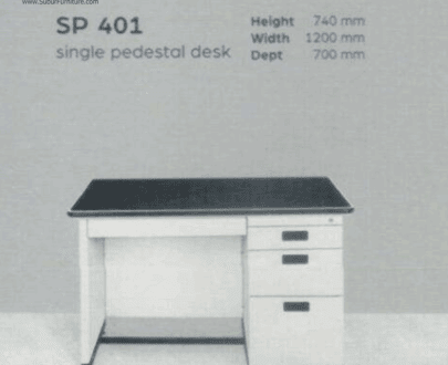 Meja Kantor Alba Argentum tipe SP 401