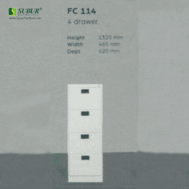 Filling Cabinet Alba Argentum tipe FC 114