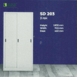 Lemari Arsip Alba Argentum tipe SD 203