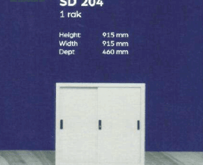 Lemari Arsip Alba Argentum tipe SD 204
