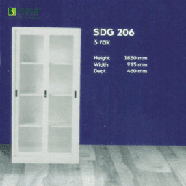 Lemari Arsip Alba Argentum tipe SGD 206