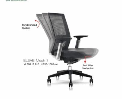Kursi Kantor Indachi tipe Eleve Mesh II