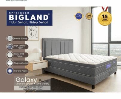 Springbed Big Koil tipe Plushtop T.30 (Mattres Only)