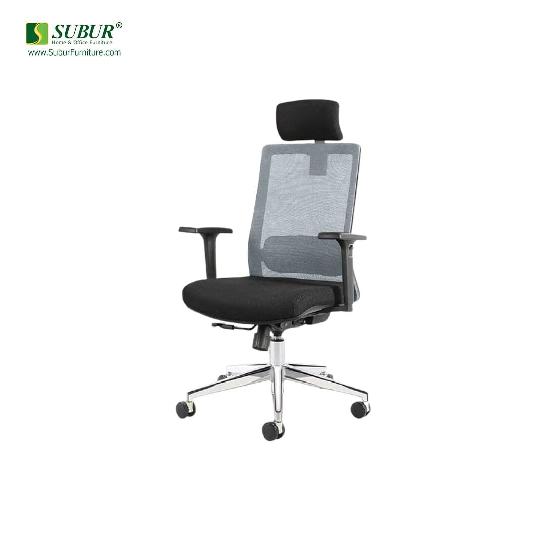 Kursi Kantor Donati tipe Odette 1 AL (Black)