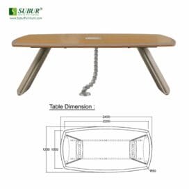 Meja Kantor Donati tipe Tanzha MT 2