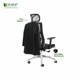 Kursi Kantor Donati tipe Stava I AL (Black)