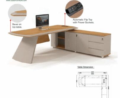 Meja Kantor Donati tipe Tanzha DR