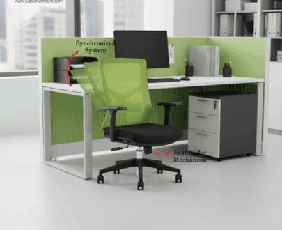 Kursi Kantor Donati tipe Stava 2 (Black)