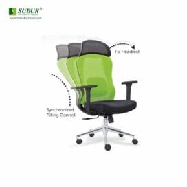 Kursi Kantor Donati tipe Monti 1 C (Black)