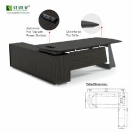 Meja Kantor Donati tipe Rexa DR