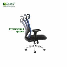 Kursi Kantor Donati tipe Naisse 1 AL (Black)