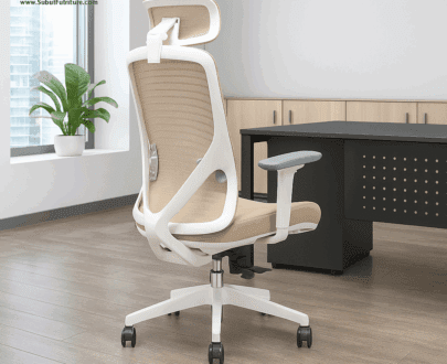 Kursi Kantor Donati tipe Naisse 1 LW W (White)