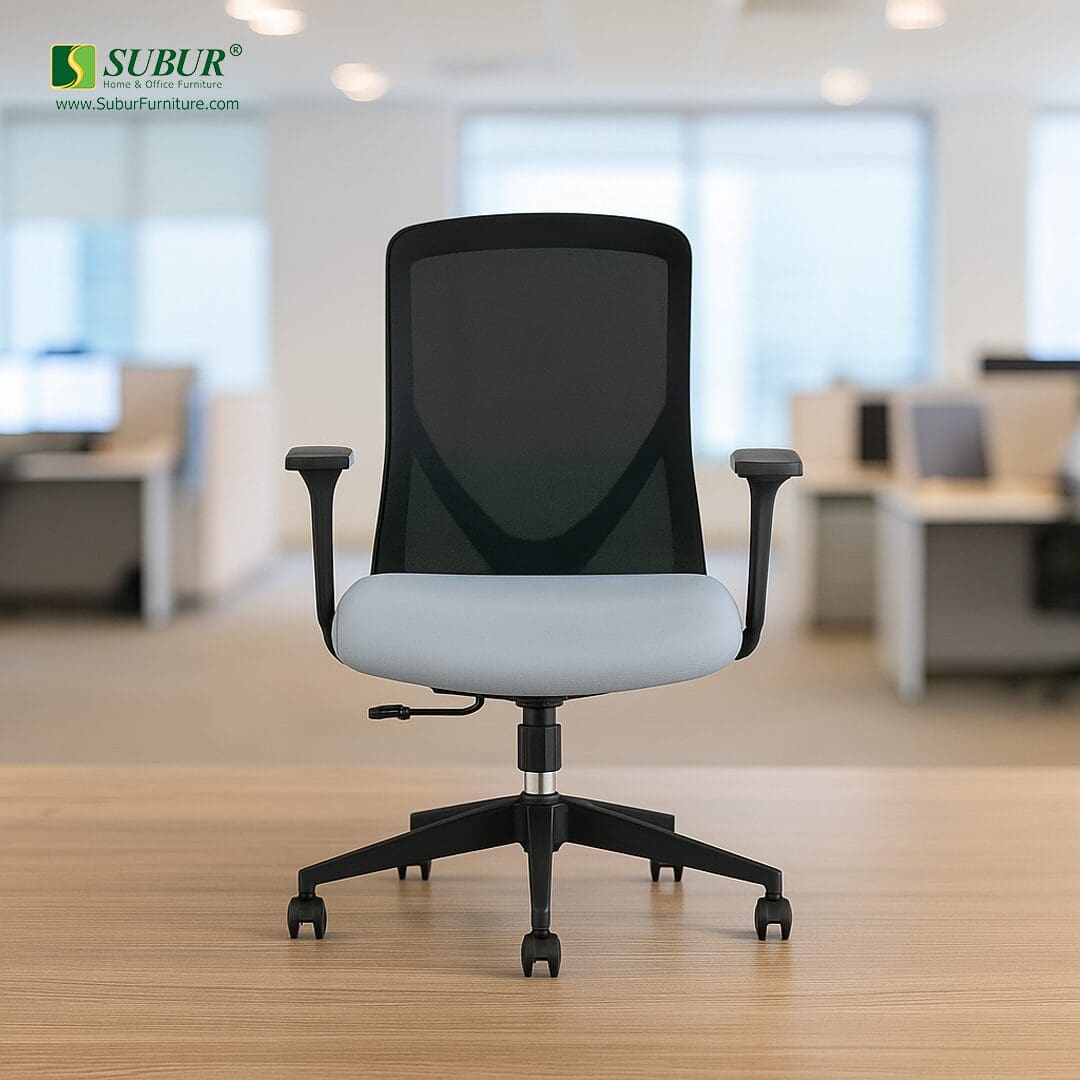 Kursi Kantor Donati tipe Naisse 2 (Black)