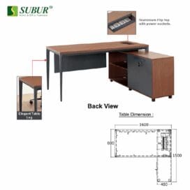 Meja Kantor Donati tipe Ferrand MG