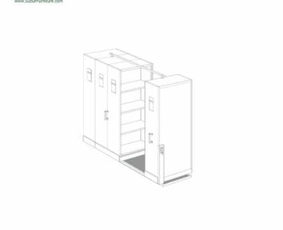 Mobile File Alba tipe MF 418 (16 CPTS)