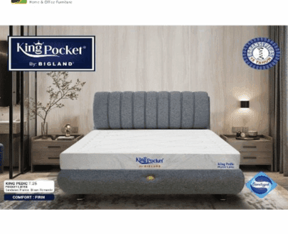 Springbed Bigland tipe Kingpedic Pocket T.25 (Mattres Only)