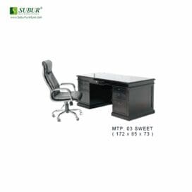Meja Kantor Horse Metal tipe MTP 03 Sweet