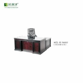 Meja Kantor Horse Metal tipe MTL 01 Sweet
